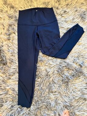 lululemon athletica Navy High-Rise Performance Leggings